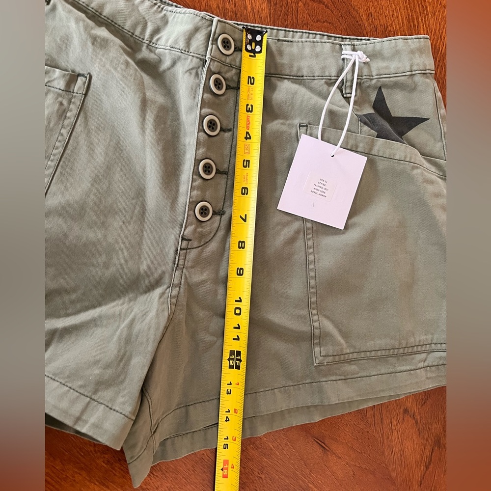 Pistola “Royal Honor” Denim Shorts Size 33 - Picture 11 of 12